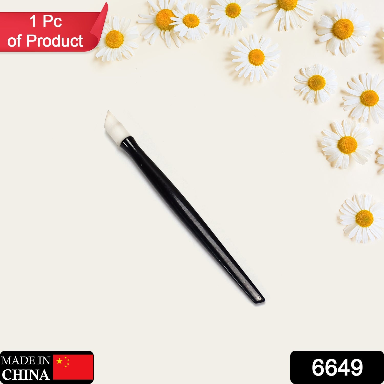 6649 Plastic Handle Nail Cuticle Pusher Rubber Tipped Nail Cleaner Colored Nail Art Tool for Men and Women DeoDap 6649 Plastic Handle Nail Cuticle Pusher Rubber Tipped Nail Cleaner Colored Nail Art Tool for Men and Women DeoDap